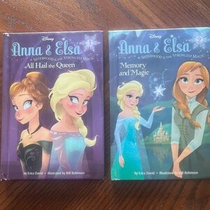 Disney Frozen kids books | set of 2 Anna & Elsa chapter books